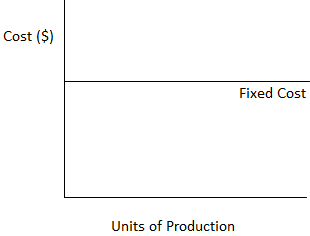 Graphical View of the Concept of a Fixed Cost