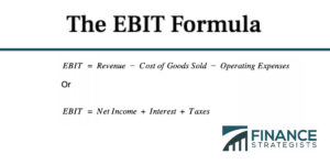 Earnings Before Interest And Taxes (EBIT) | Calculation