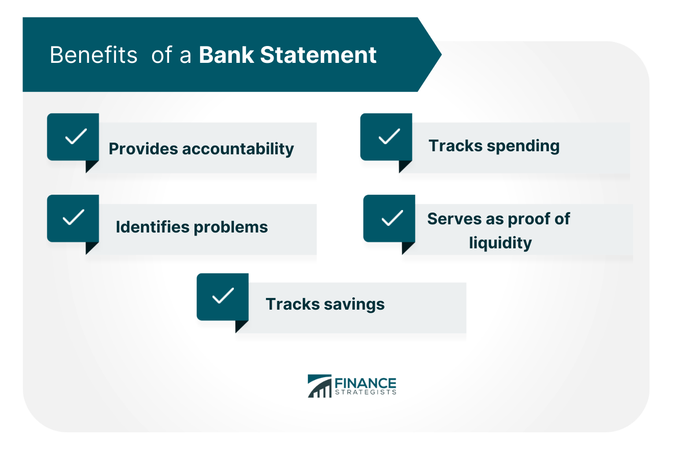 Benefits of a Bank Statement