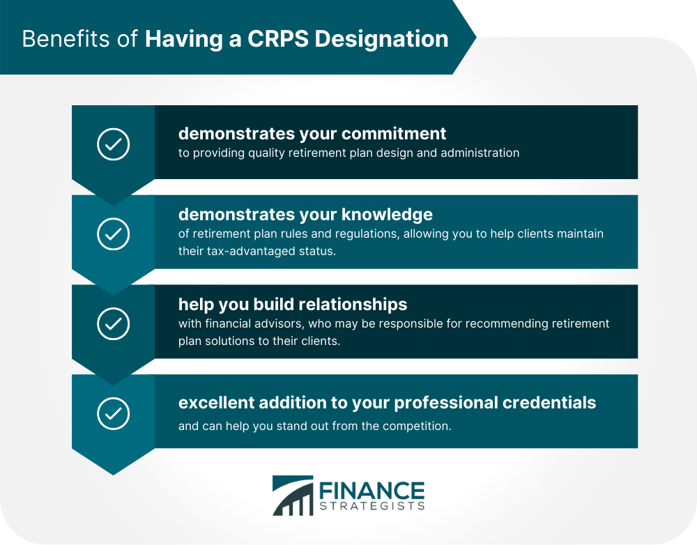 What Is A Chartered Retirement Plans Specialist CRPS 