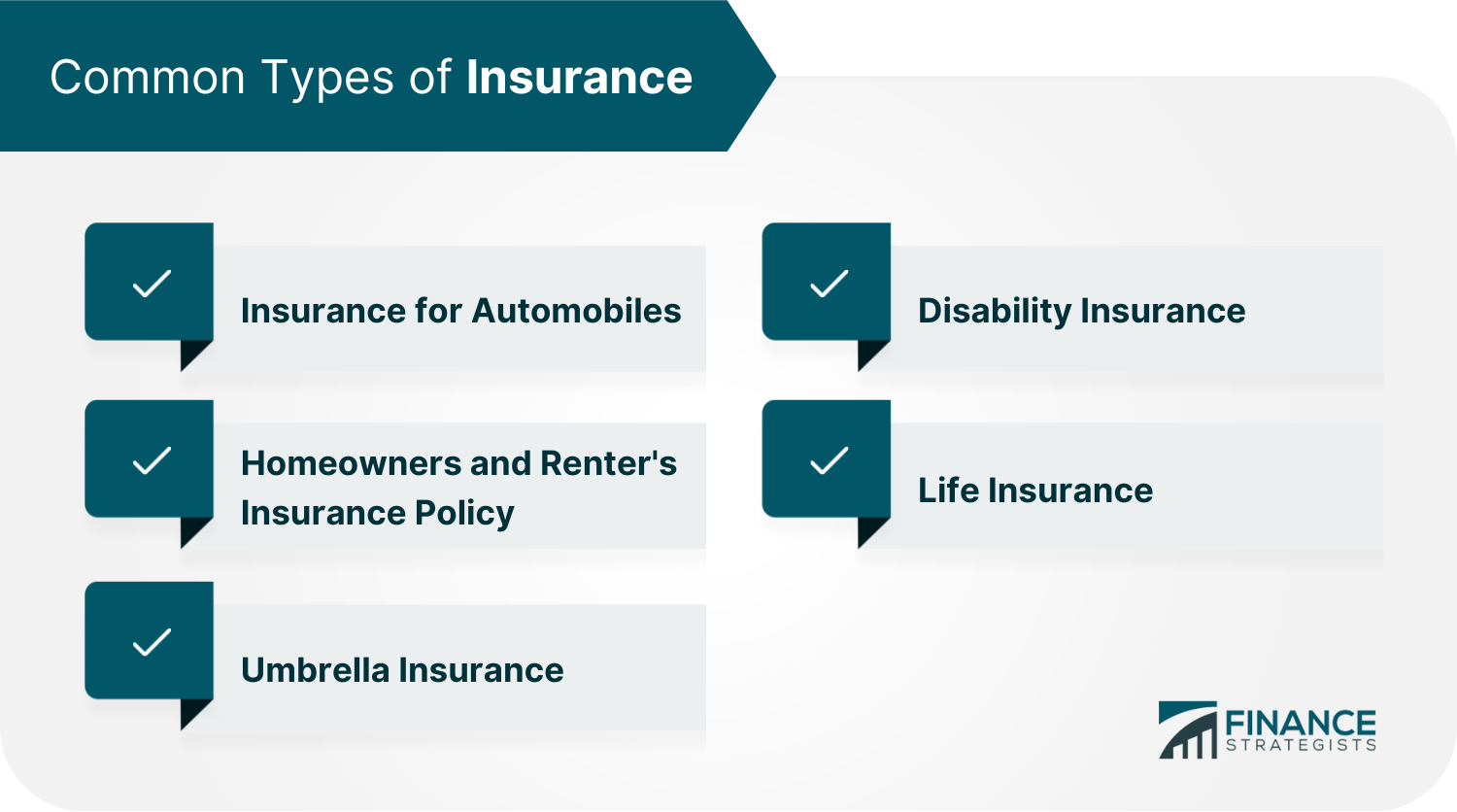 Common Types of Insurance
