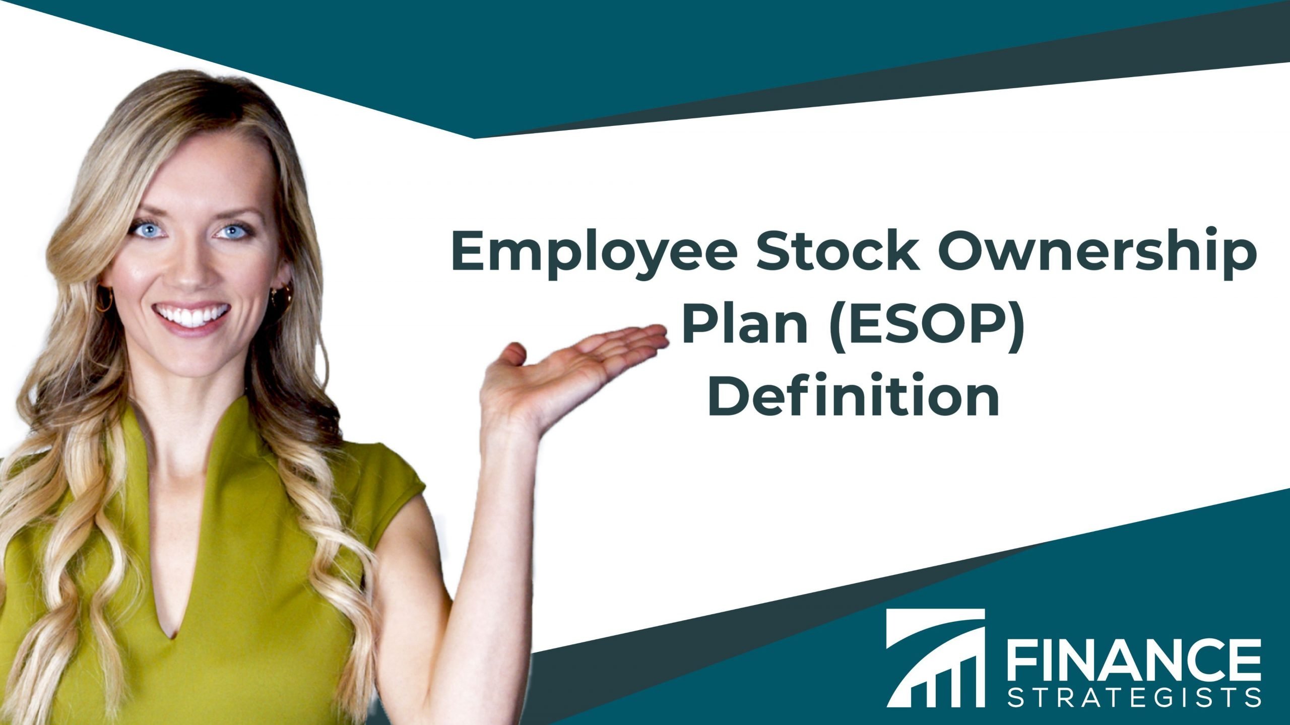 Employee Stock Ownership Plan ESOP Definition How It Works