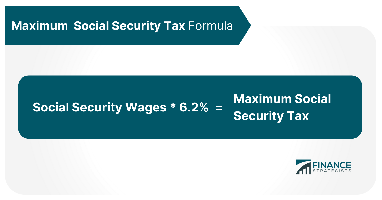 Maximum Social Security Tax Formula