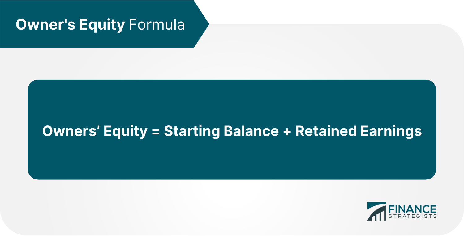Owners’ Equity Formula 3