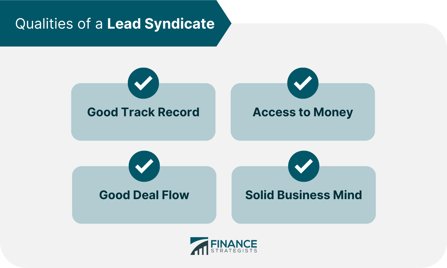 Qualities of a Lead Syndicate