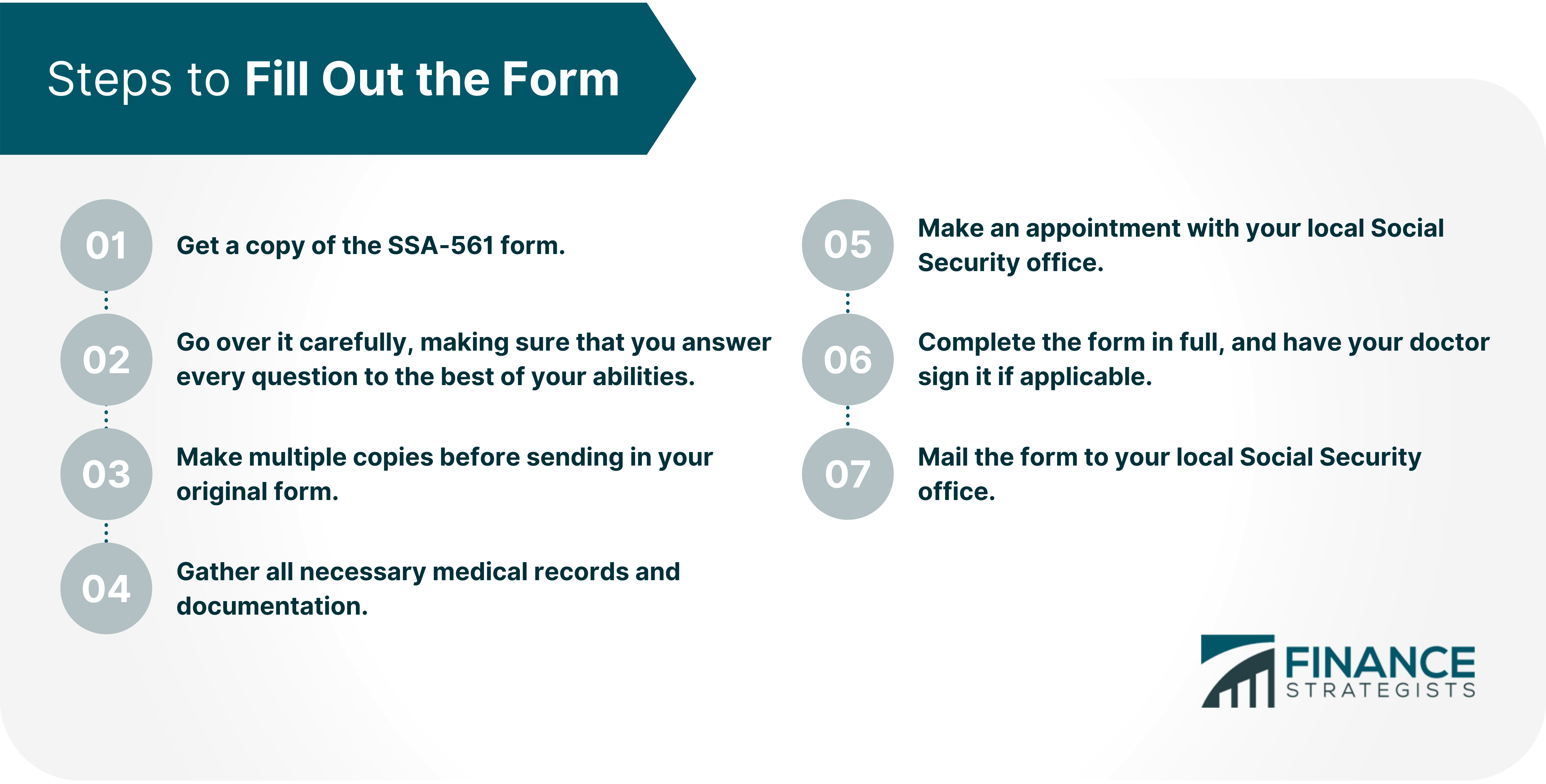 What Is The SSA 561 Form For And What Does It Do 