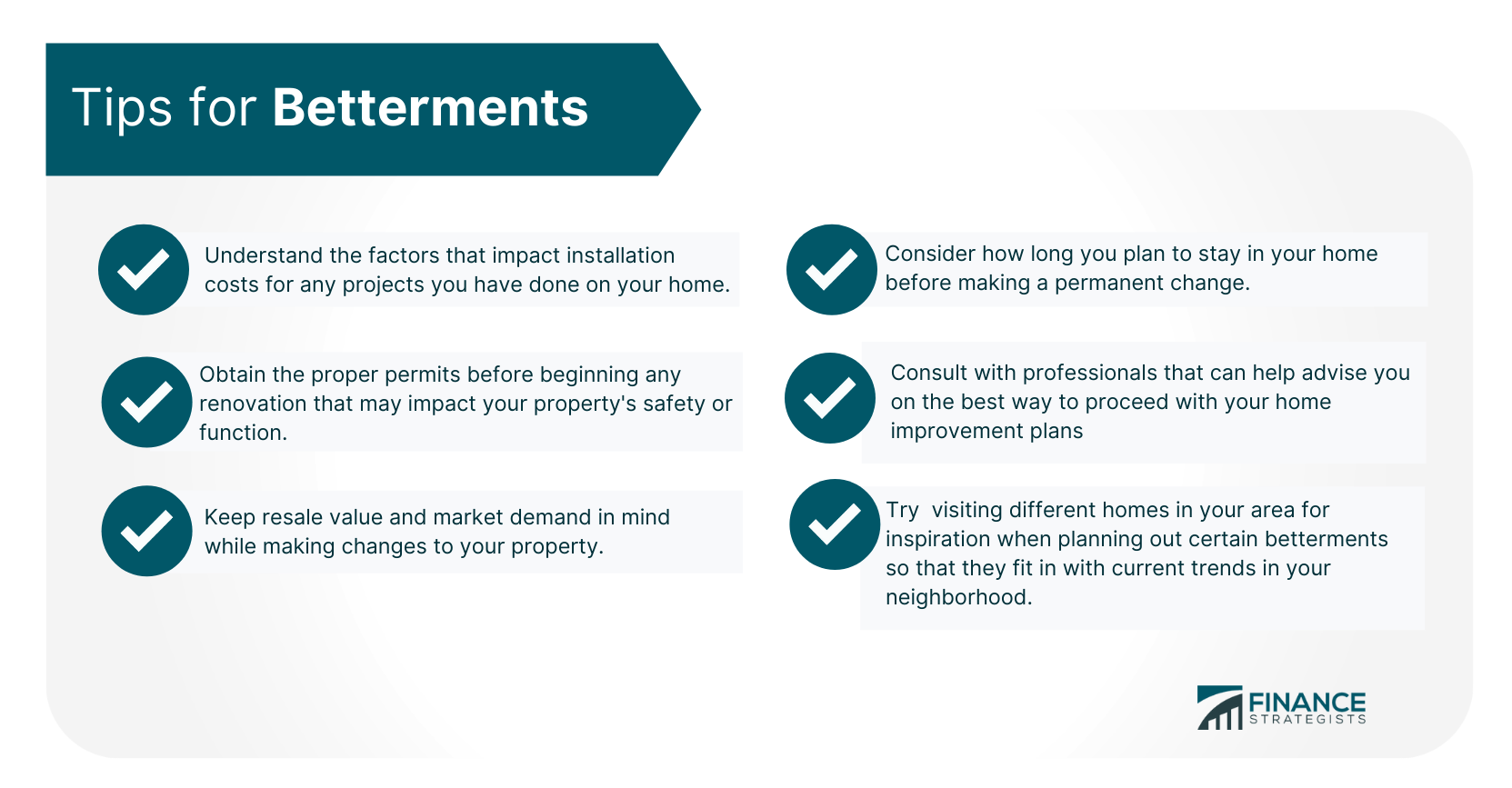 Betterments Definition Types Importance And Tips